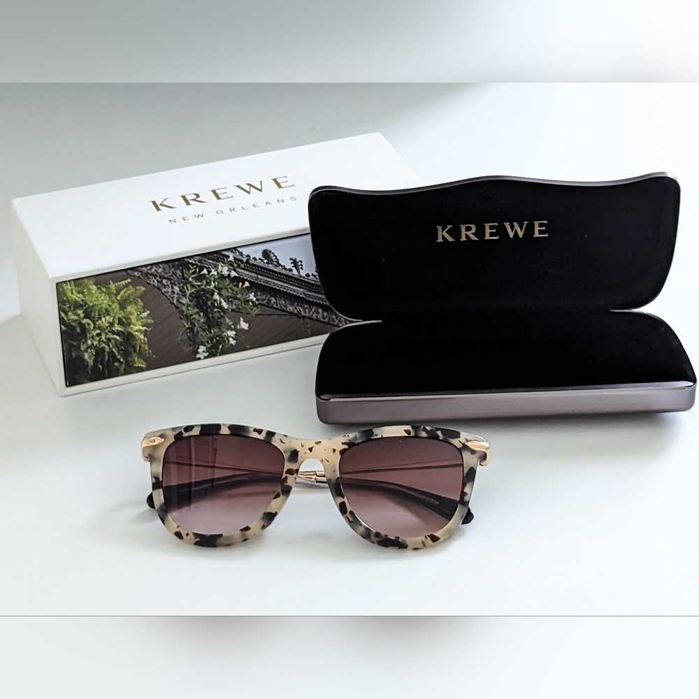 KREWE Simone Sunglasses in Oyster - Picture 8 of 8